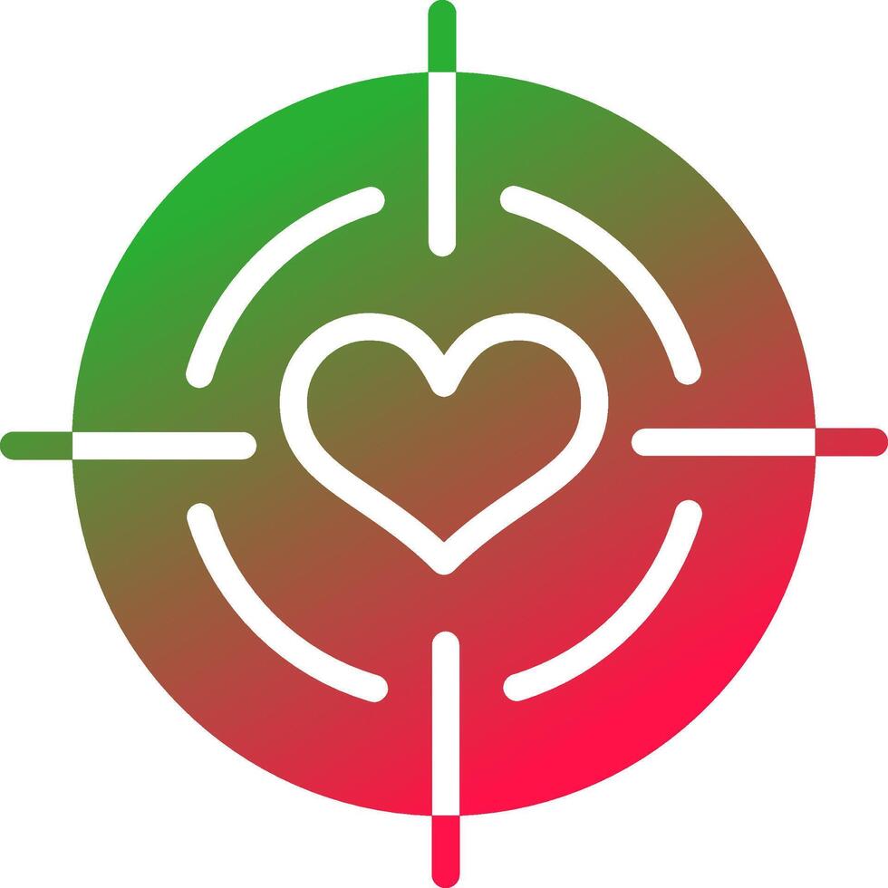 Glyph Gradient Design vector