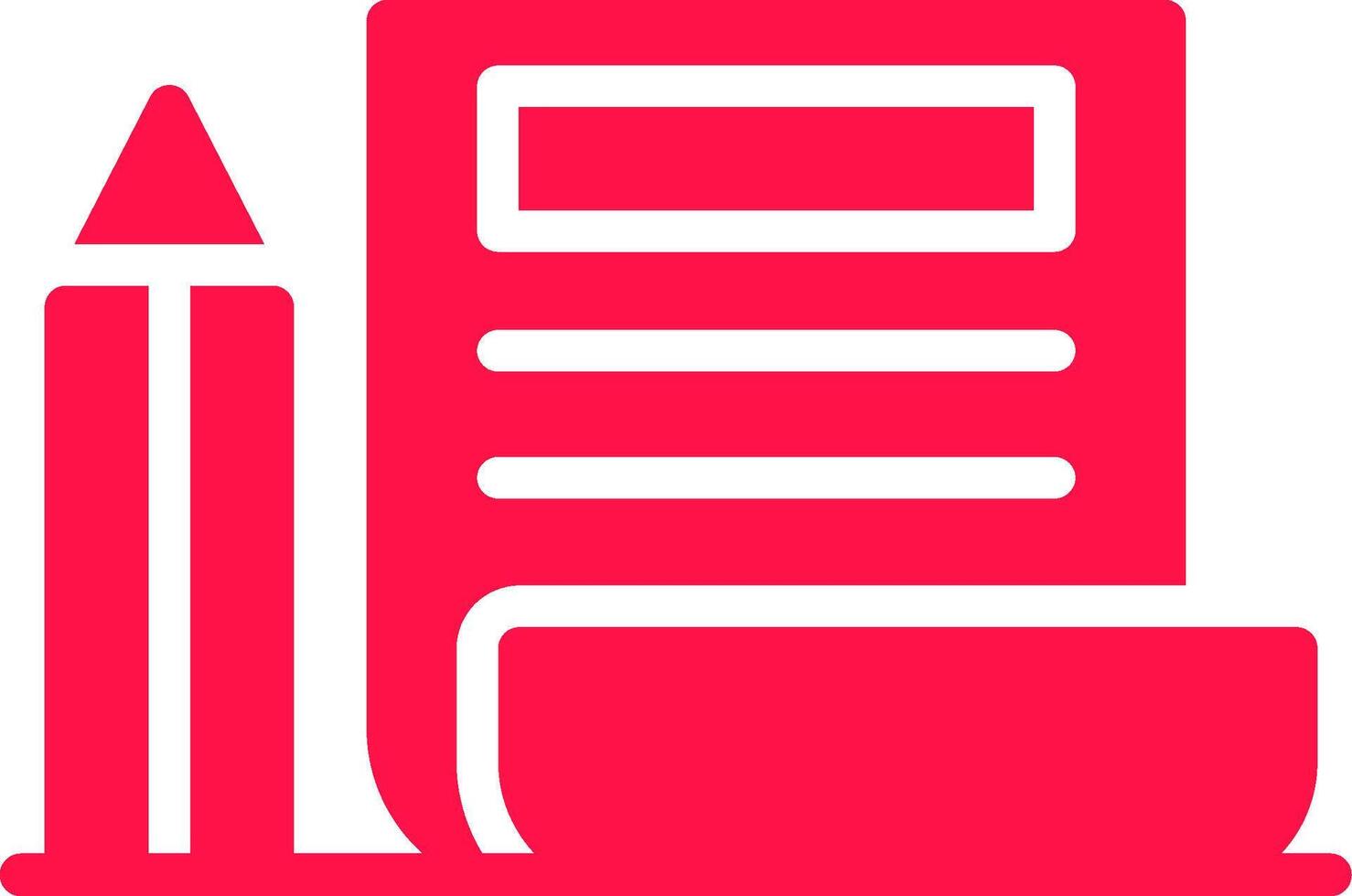 Glyph Gradient Design vector