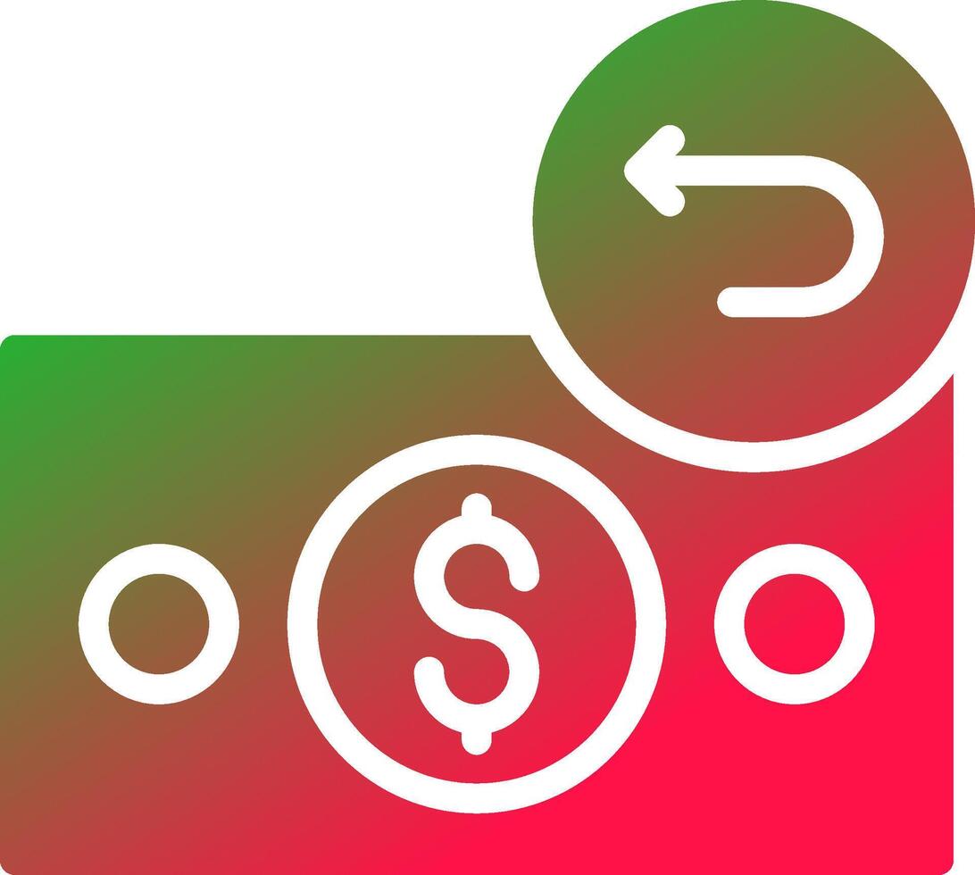 Glyph Gradient Design vector