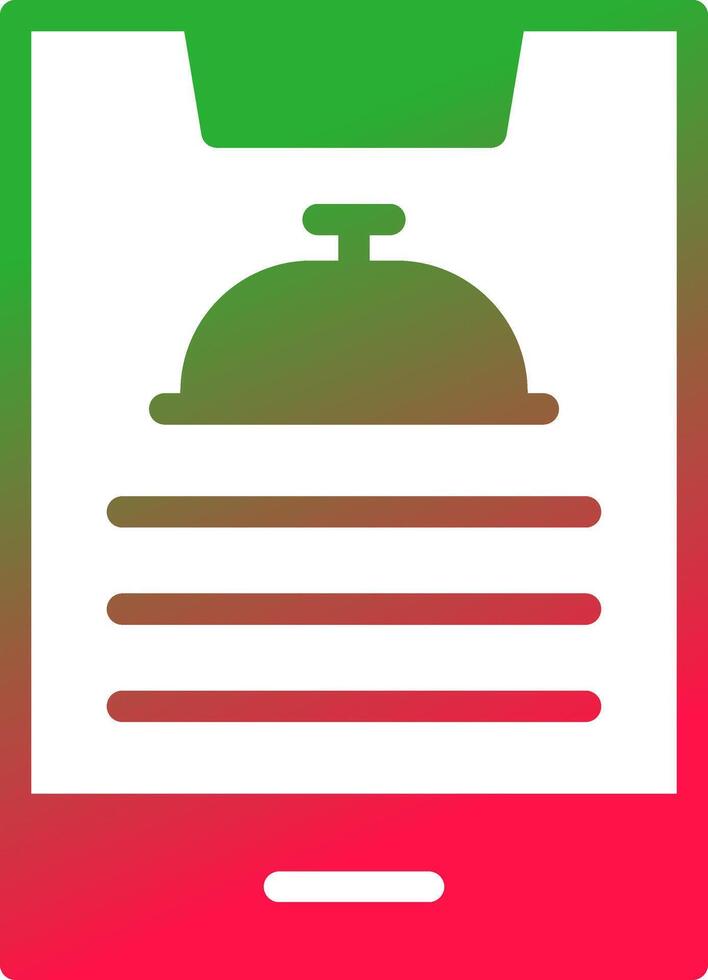 Food Order Creative Icon Design vector