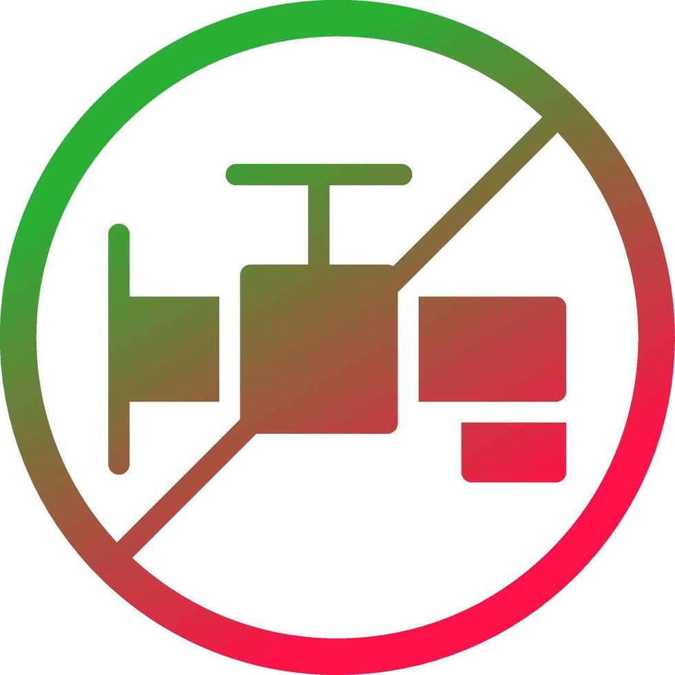 Dont Waste Water Creative Icon Design vector