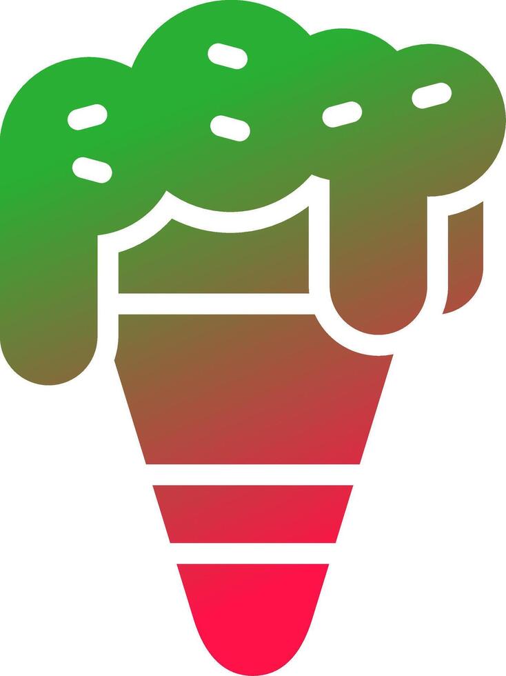 diseño de icono creativo de helado vector