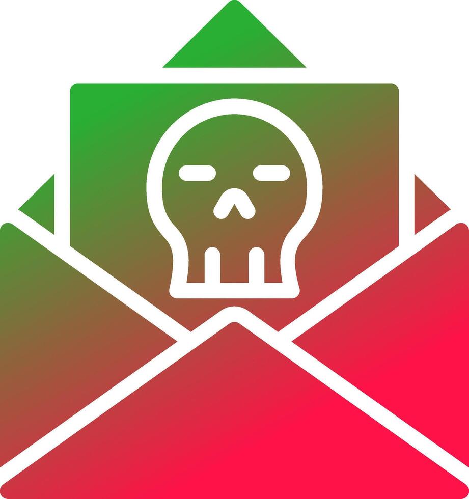 Blackmail Creative Icon Design vector