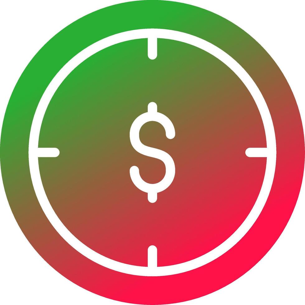 Money Hour Creative Icon Design vector