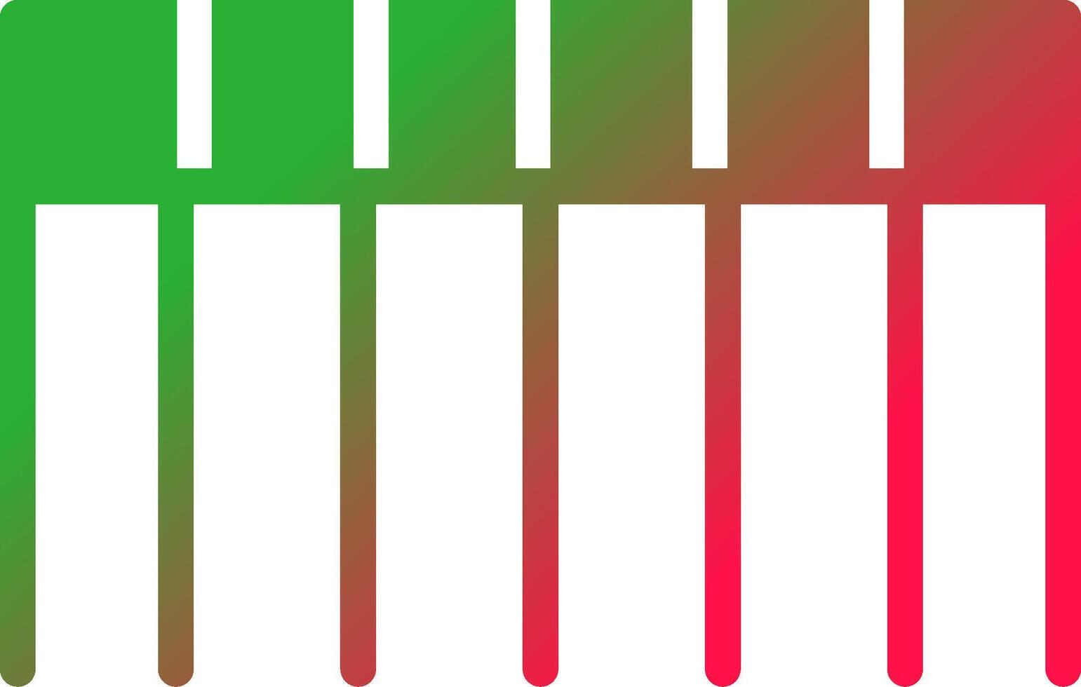 Comb Creative Icon Design vector