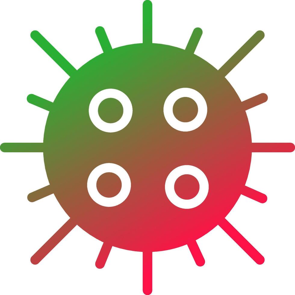 diseño de icono creativo de virus vector