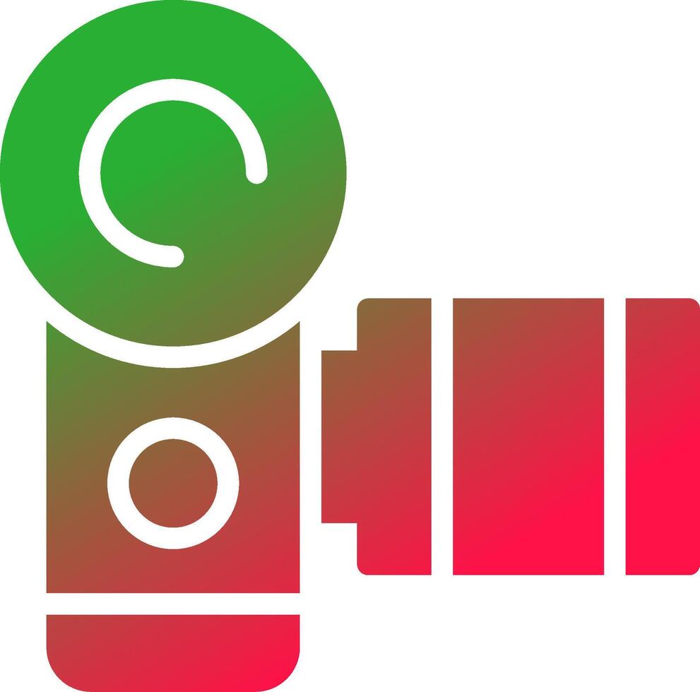 Video Camera Creative Icon Design vector