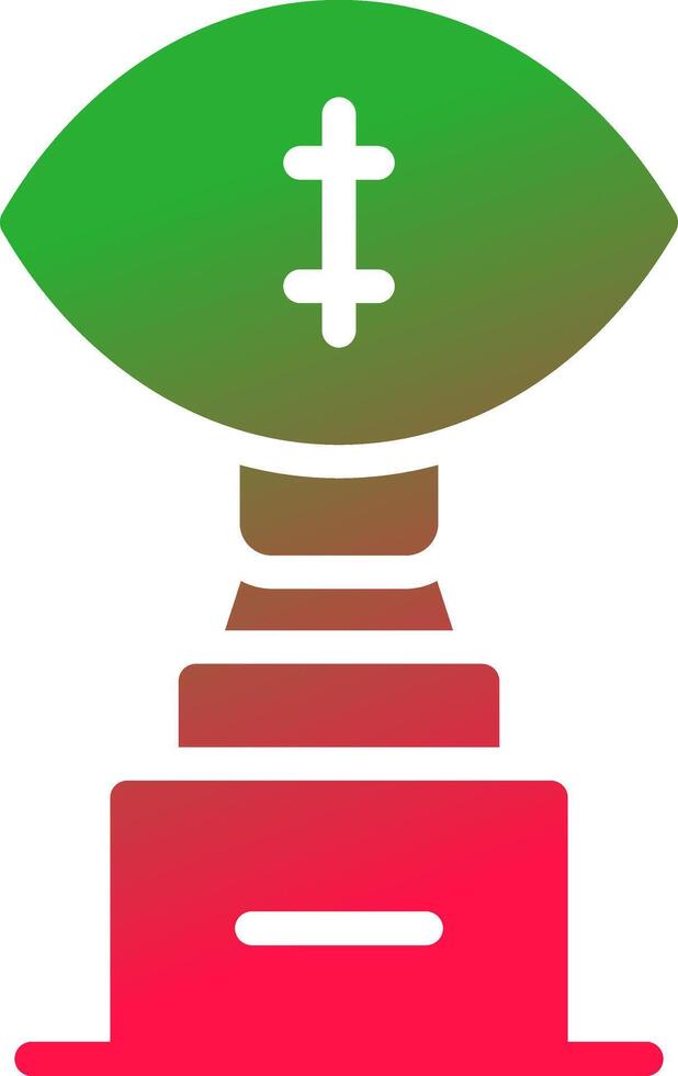Trophy Creative Icon Design vector
