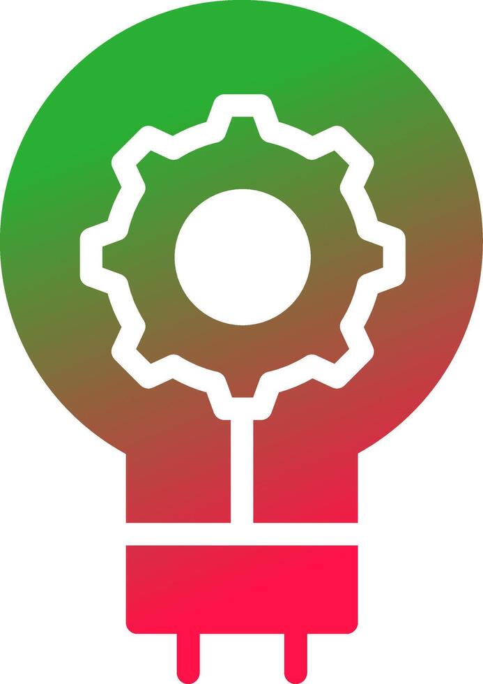 Idea Generation Creative Icon Design vector