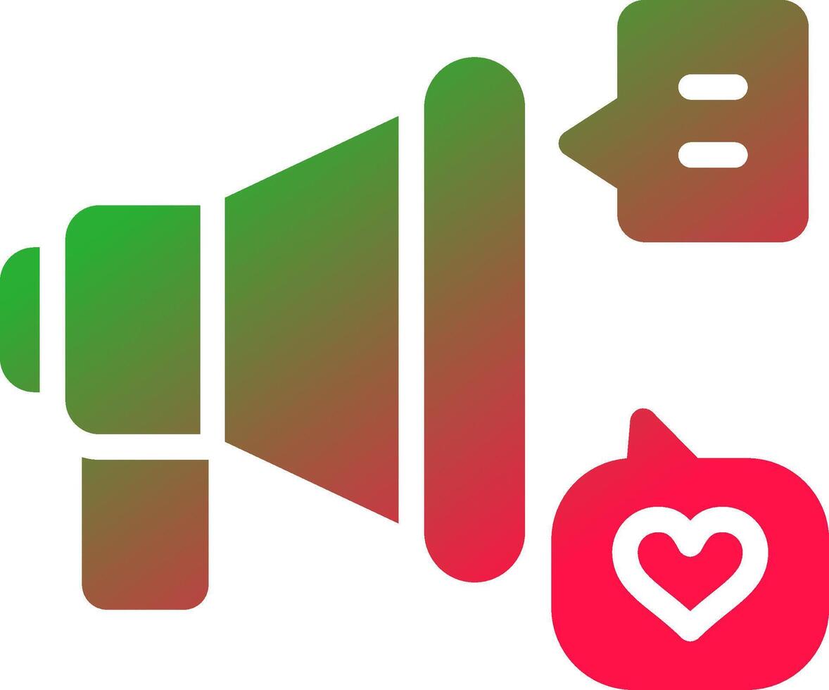 Campaign Creative Icon Design vector