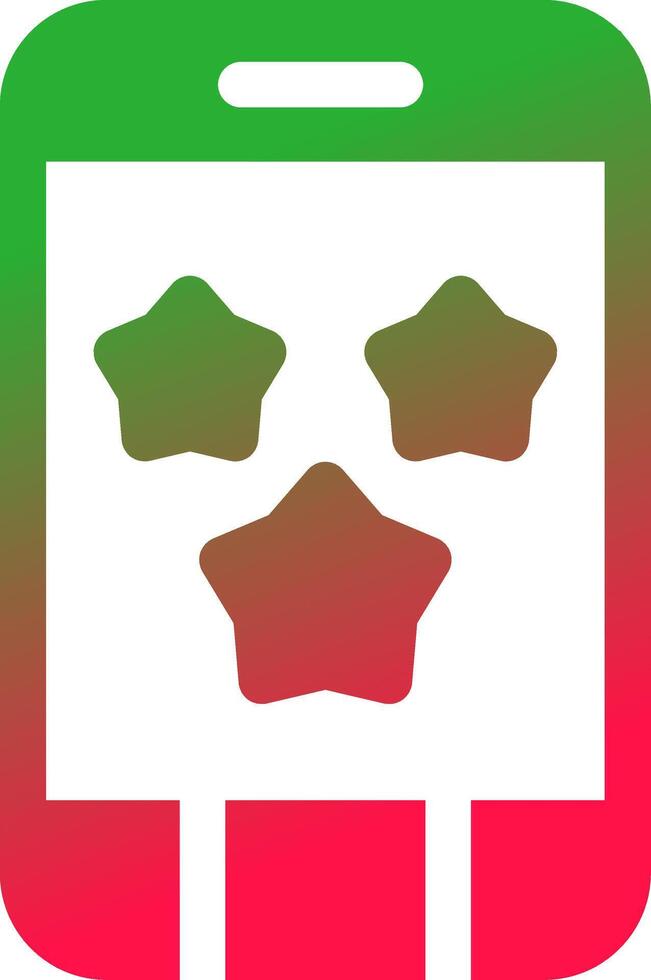 Mobile Phone Creative Icon Design vector