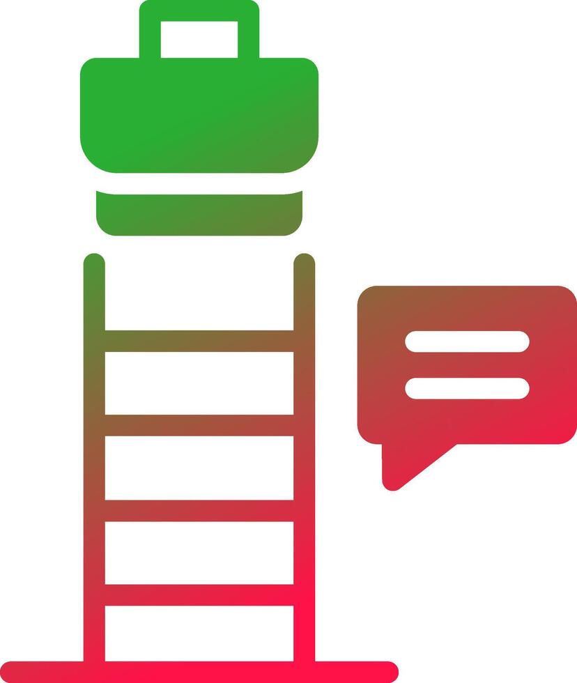 Ladder Creative Icon Design vector