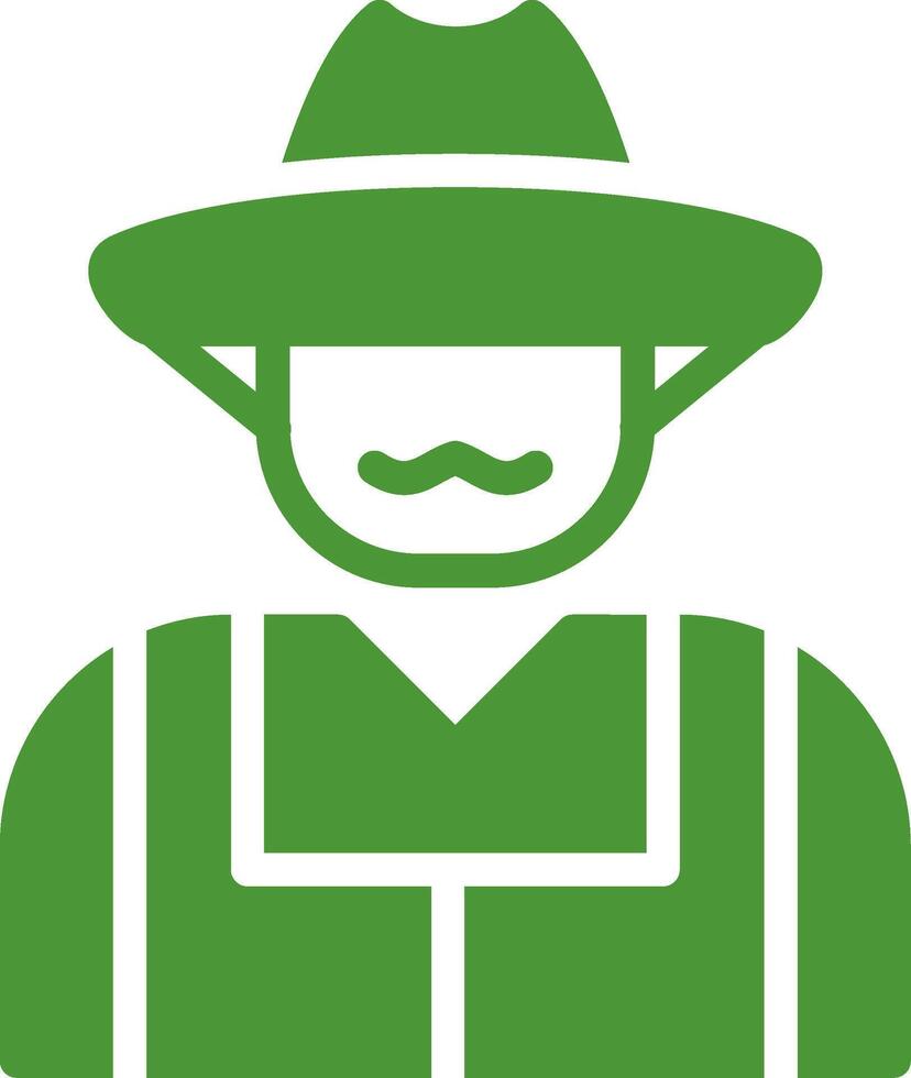 Farmer Creative Icon Design vector