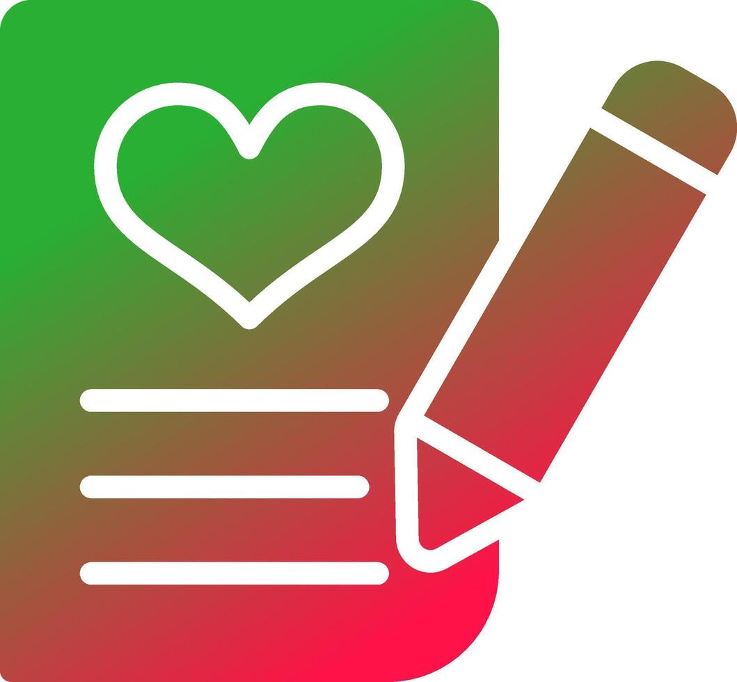 Writing Creative Icon Design vector