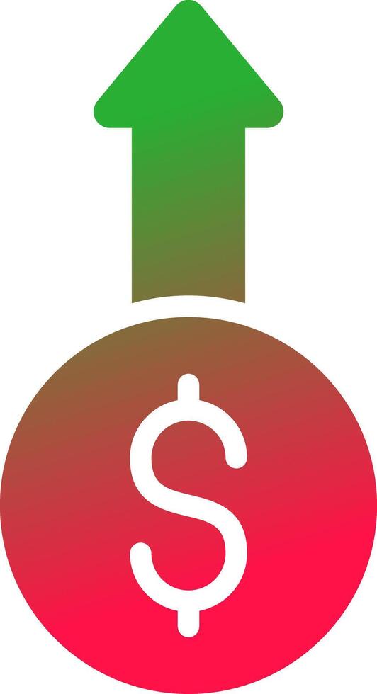 Profit Creative Icon Design vector