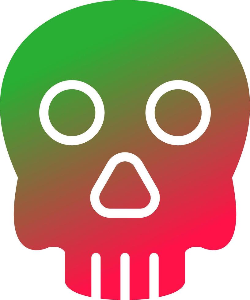 Skull Creative Icon Design vector