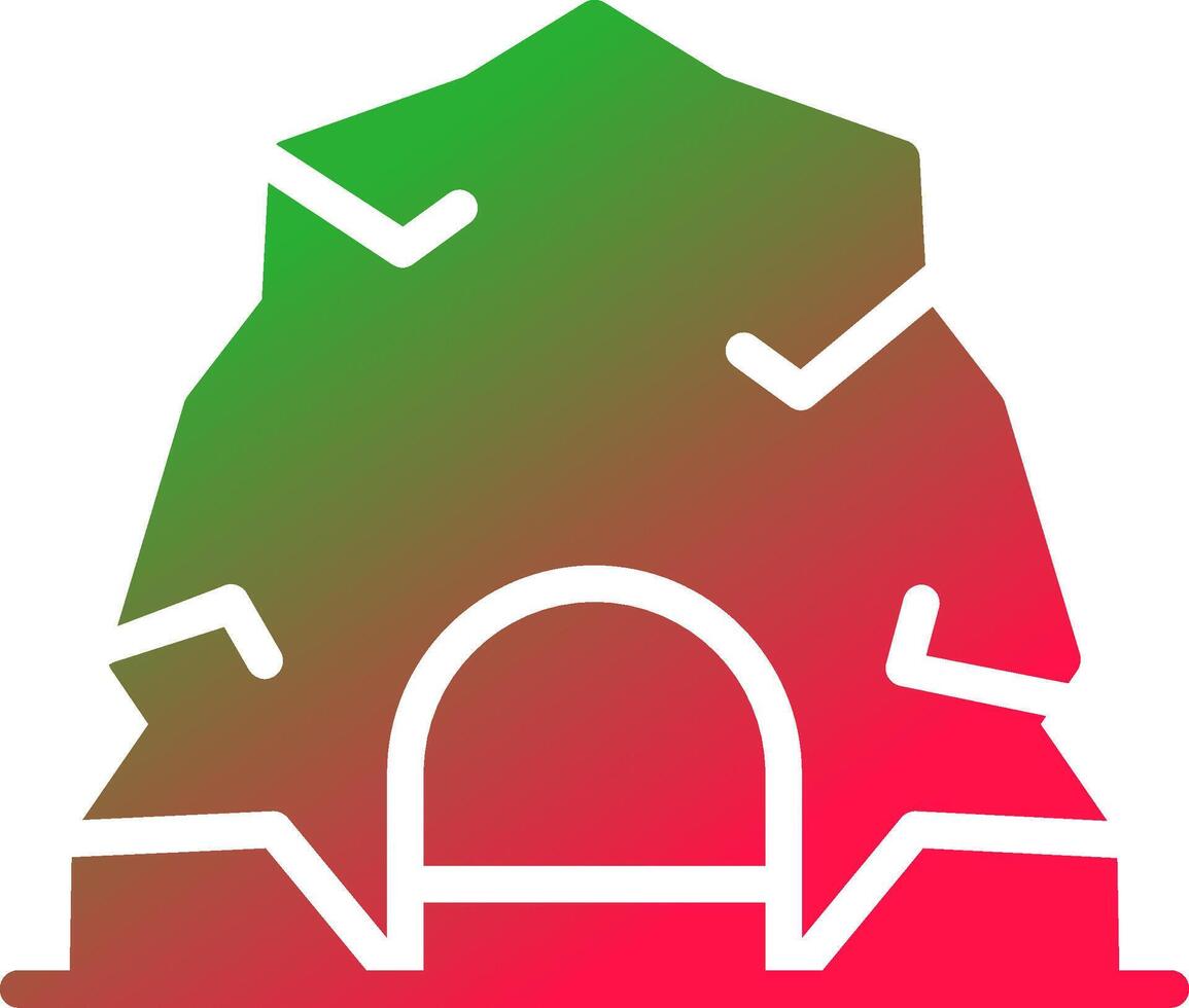 Tunnel Creative Icon Design vector