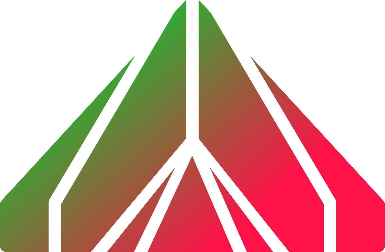 Camping Creative Icon Design vector