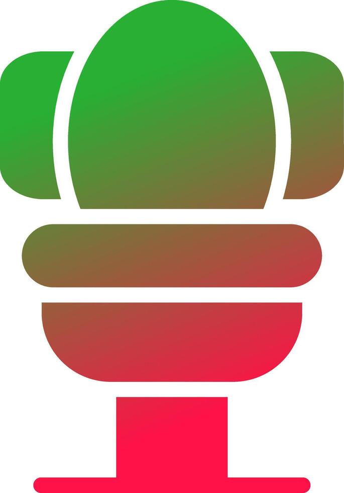Toilet Creative Icon Design vector