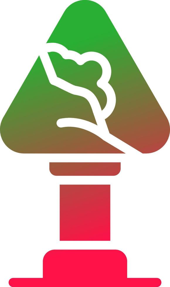 Avalanche Sign Creative Icon Design vector