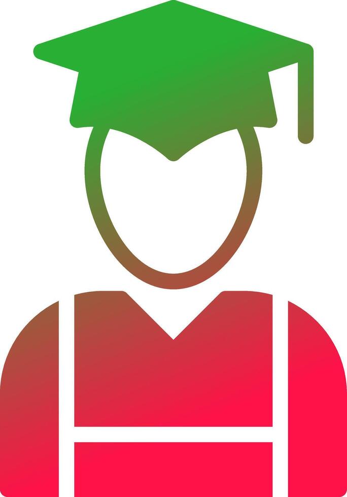 Graduate Creative Icon Design vector
