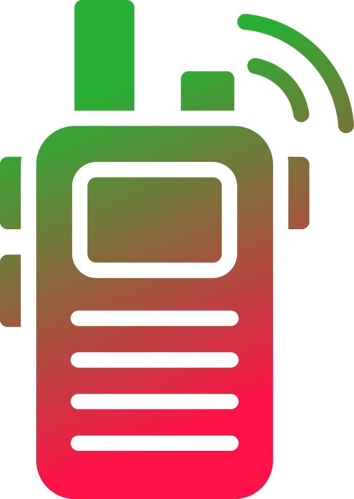 Walkie Talkies Creative Icon Design vector