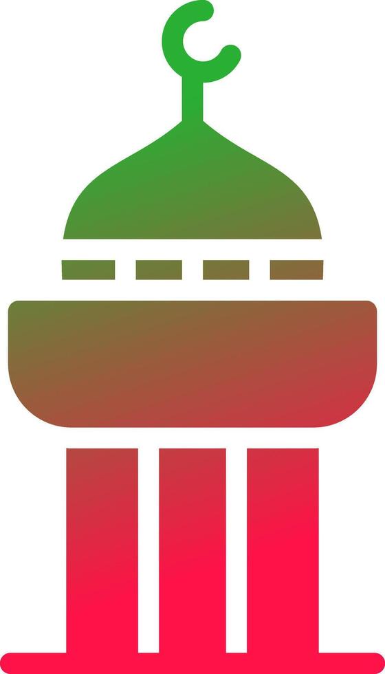 Minaret Creative Icon Design vector
