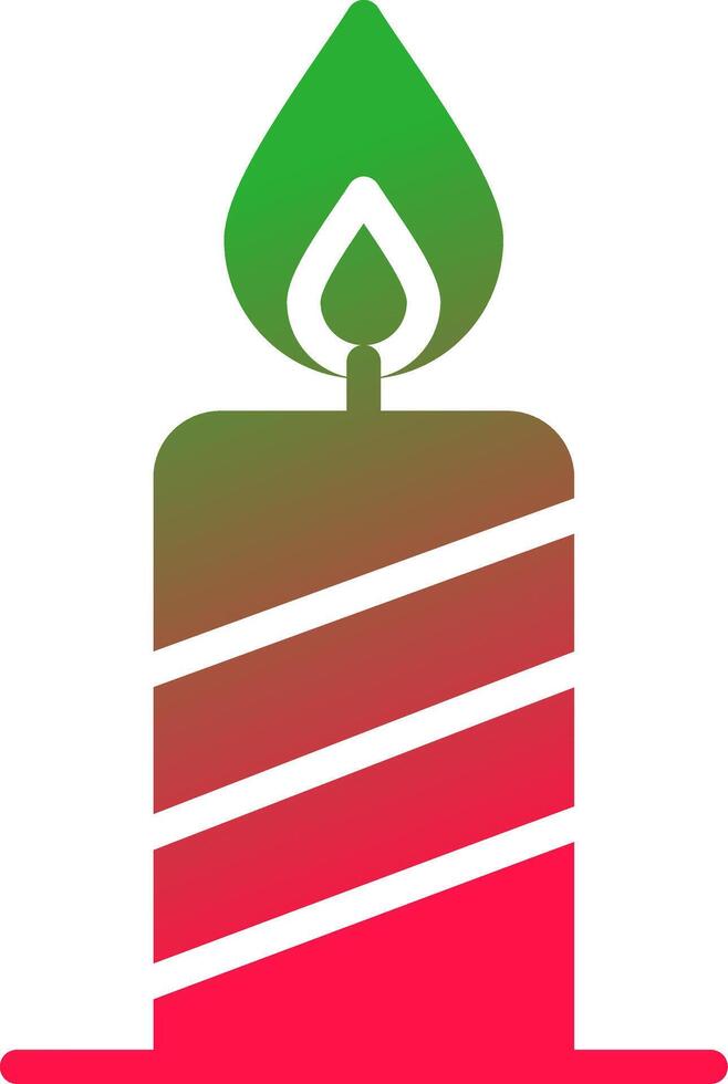Candle Creative Icon Design vector