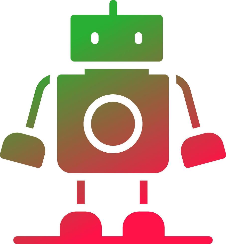 Robot Creative Icon Design vector