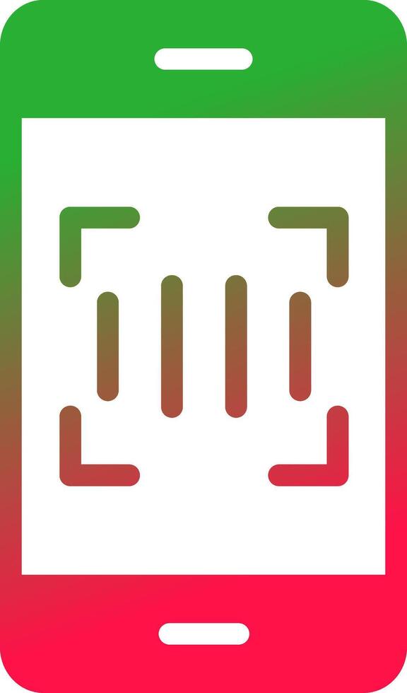 Barcode Creative Icon Design vector