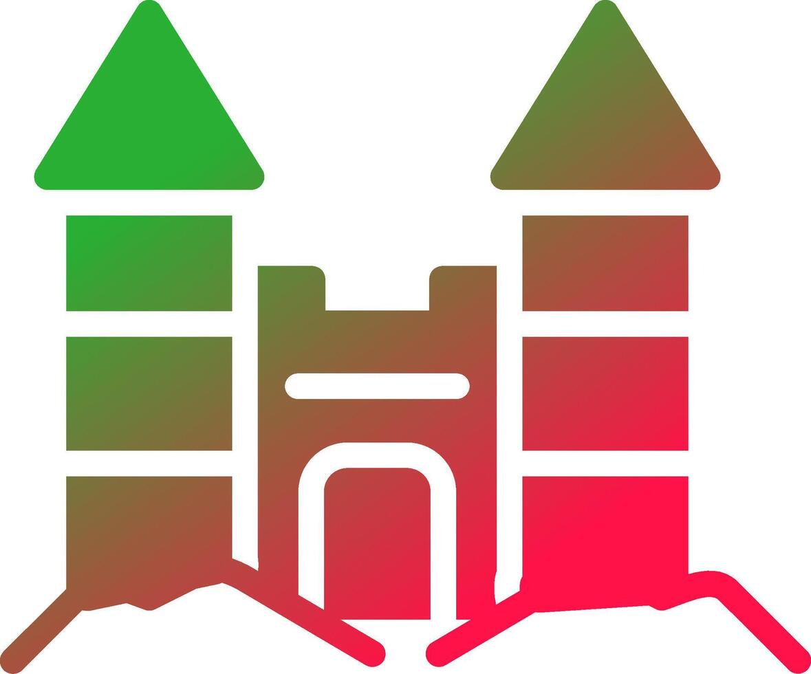 Glyph Gradient Design vector