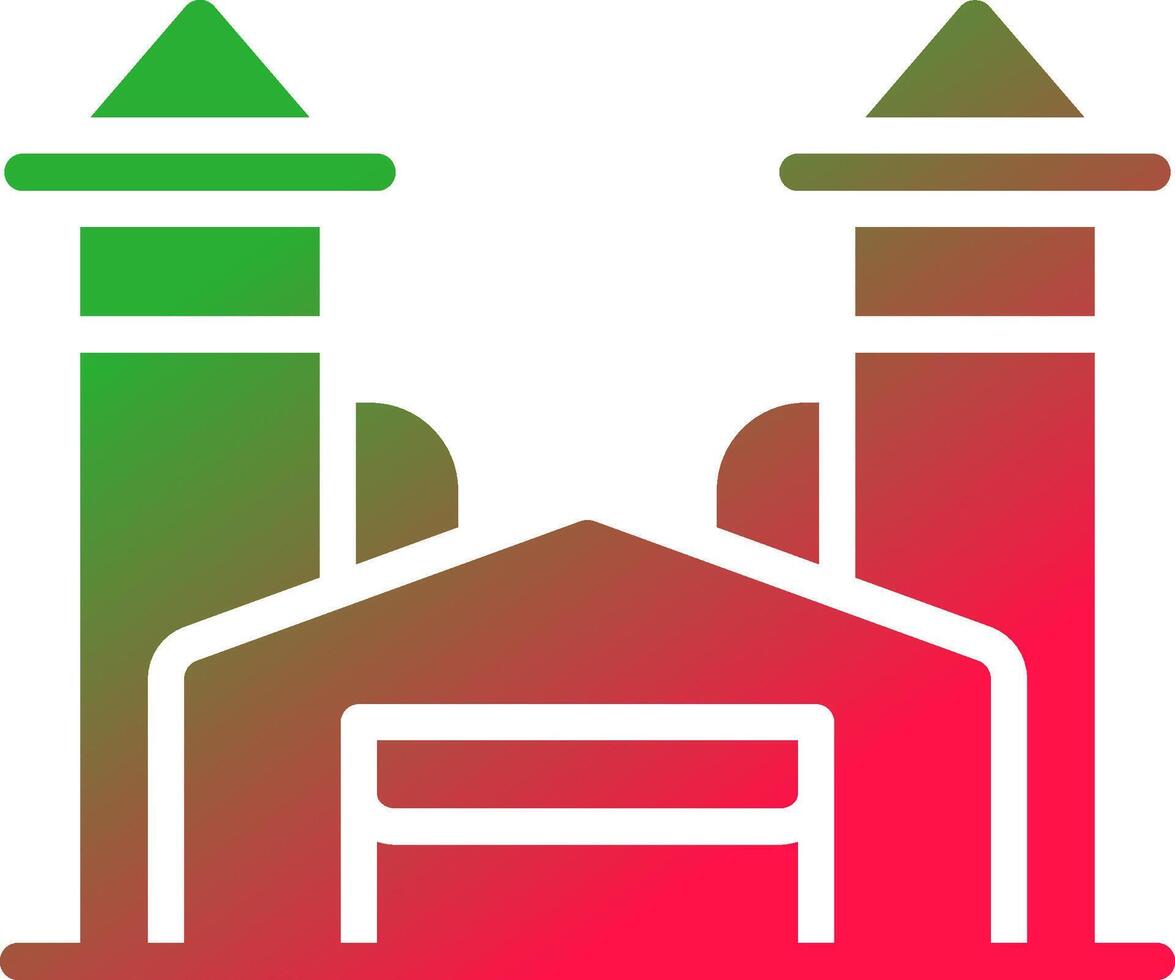Factory Creative Icon Design vector