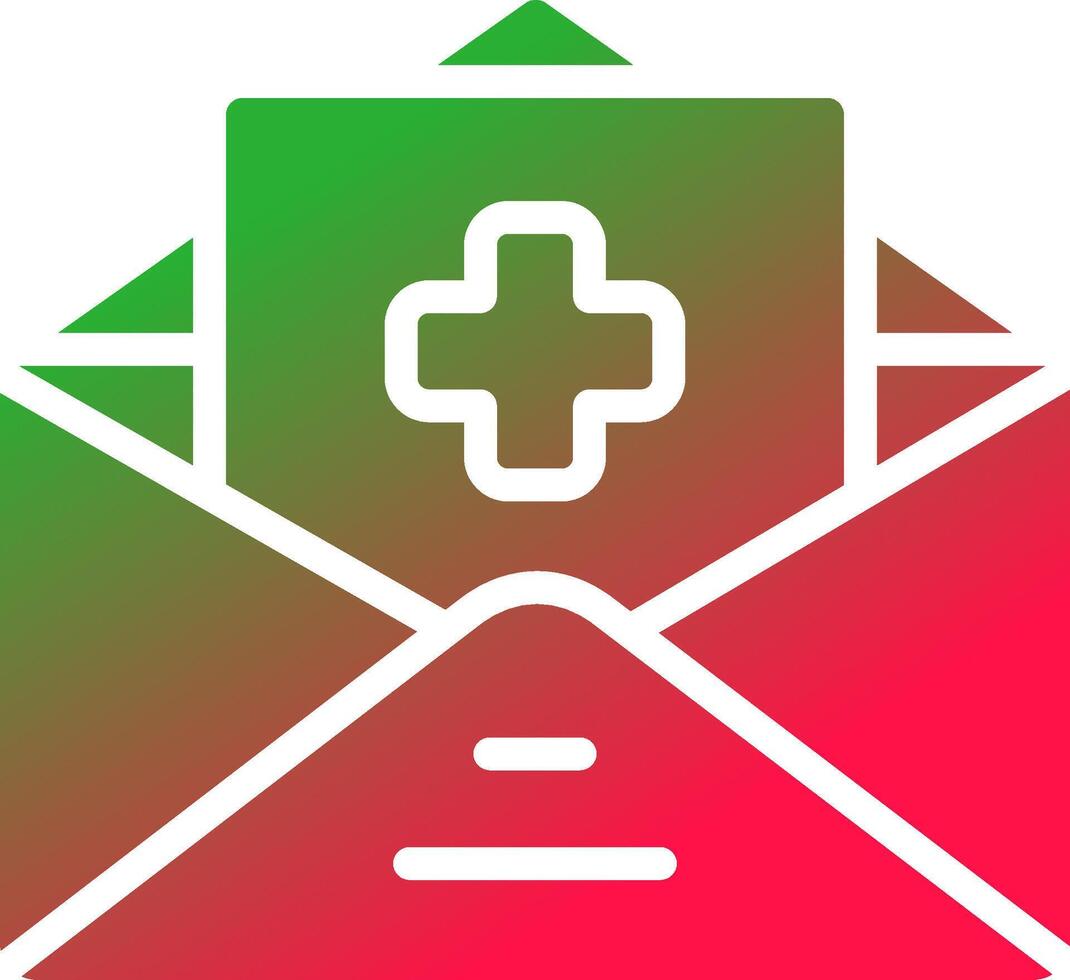 Envelope Creative Icon Design vector