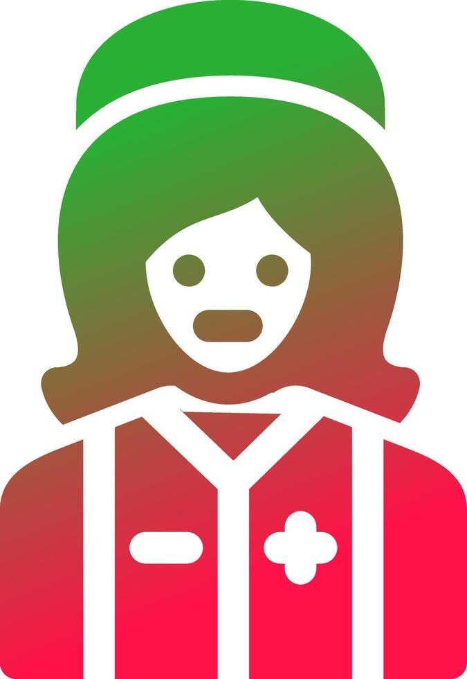 Nurse Creative Icon Design vector