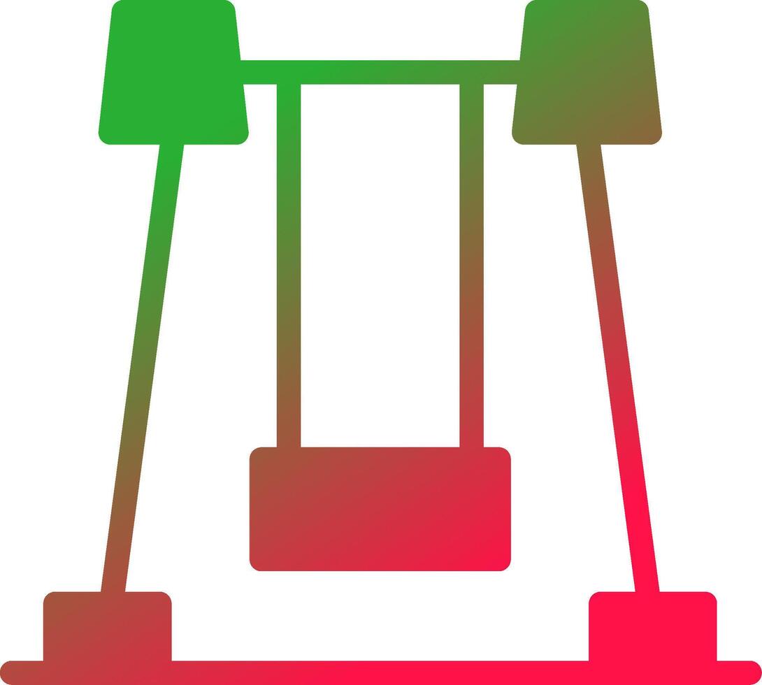 Swing Creative Icon Design vector