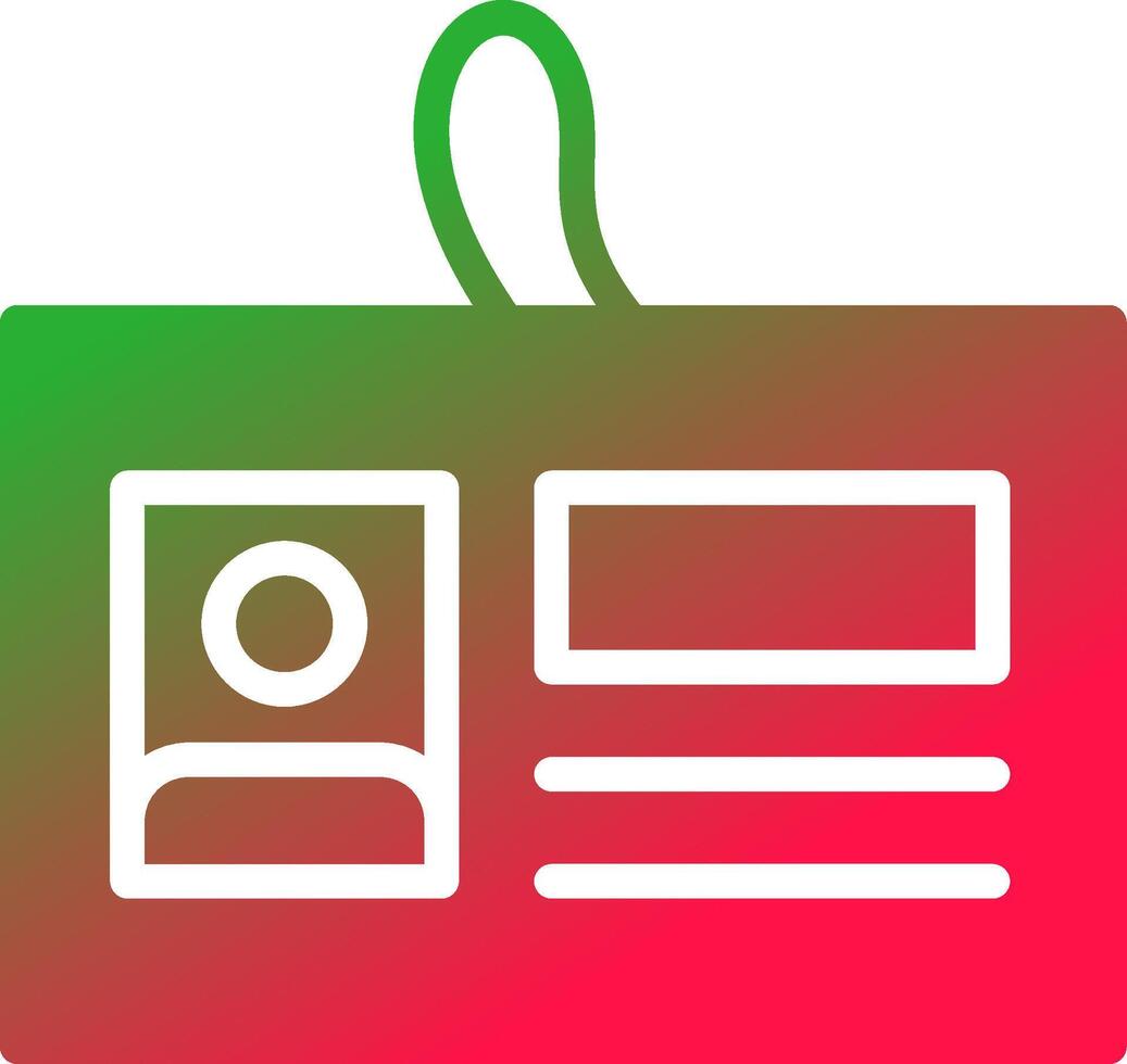 Student Card Creative Icon Design vector