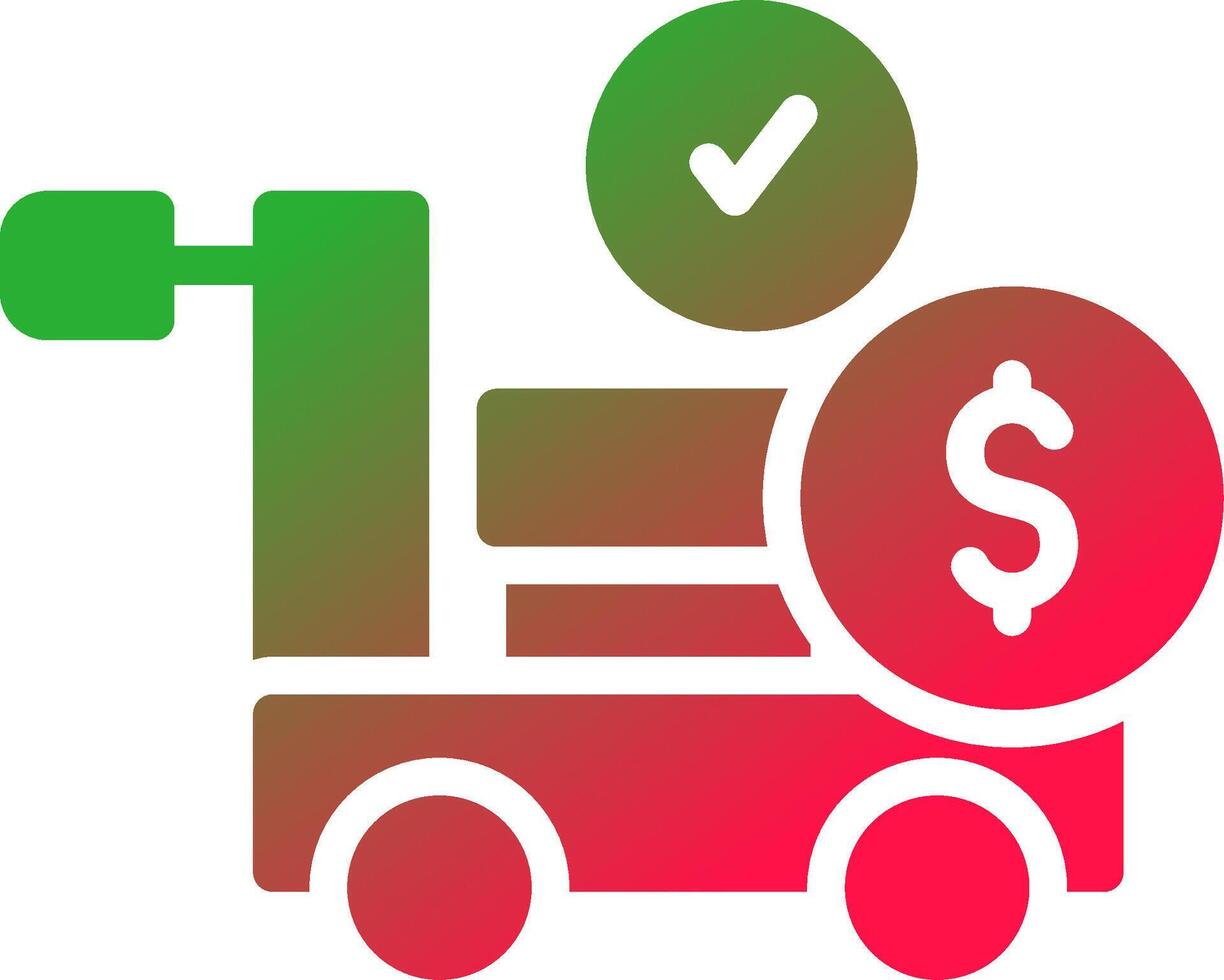 Procurement Creative Icon Design vector