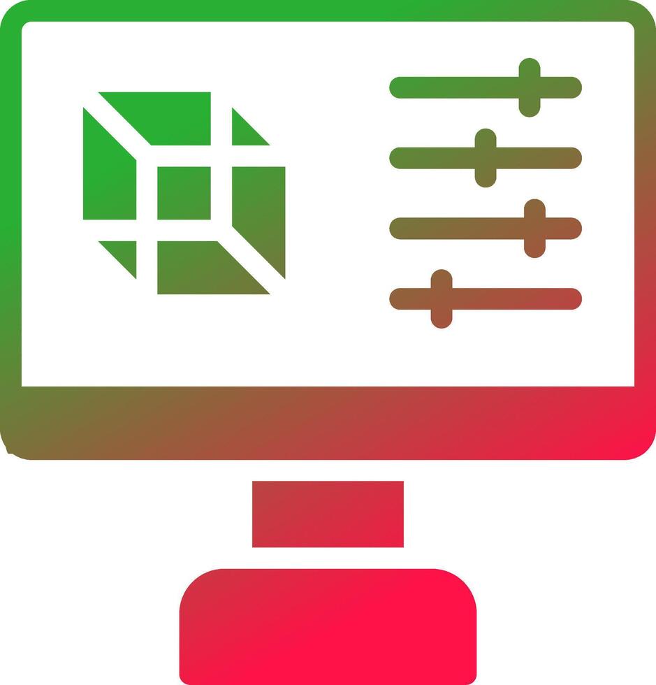 Simulation Creative Icon Design vector