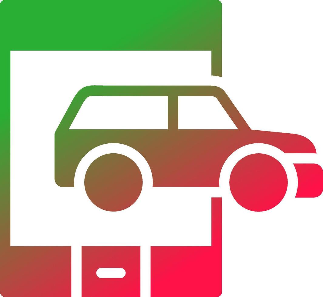 Call Taxi Creative Icon Design vector