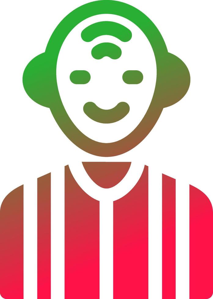 Old Man Creative Icon Design vector