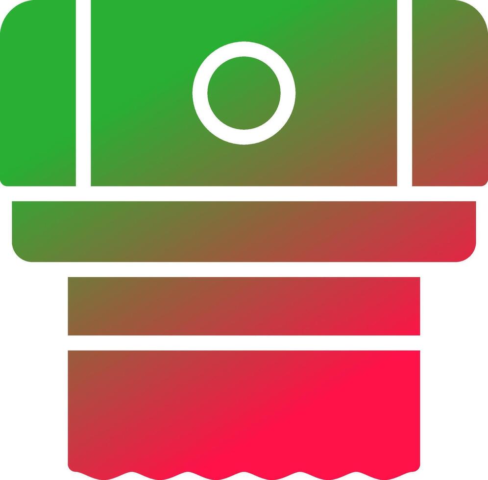 Paper Towel Creative Icon Design vector