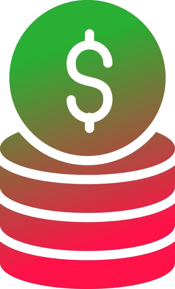 Coins Creative Icon Design vector