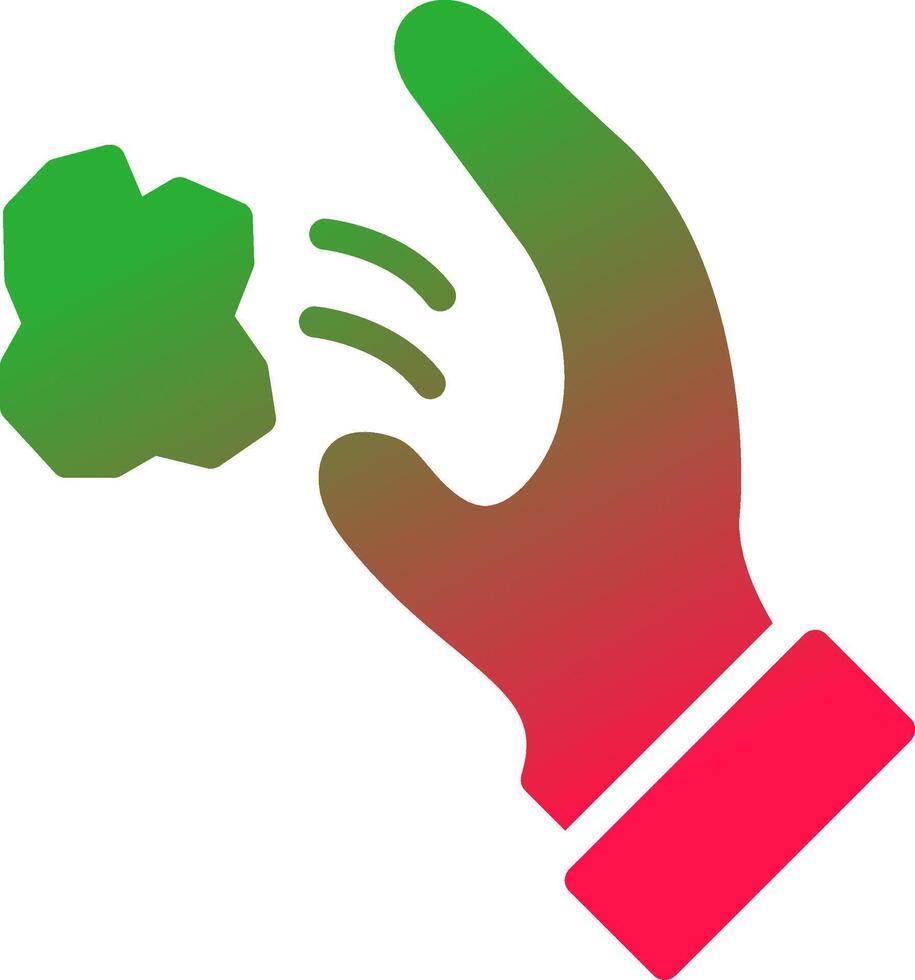 Throwing Trash Creative Icon Design vector