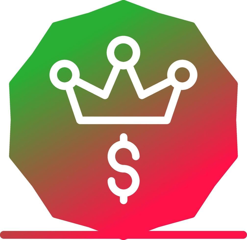 All Inclusive Price Creative Icon Design vector