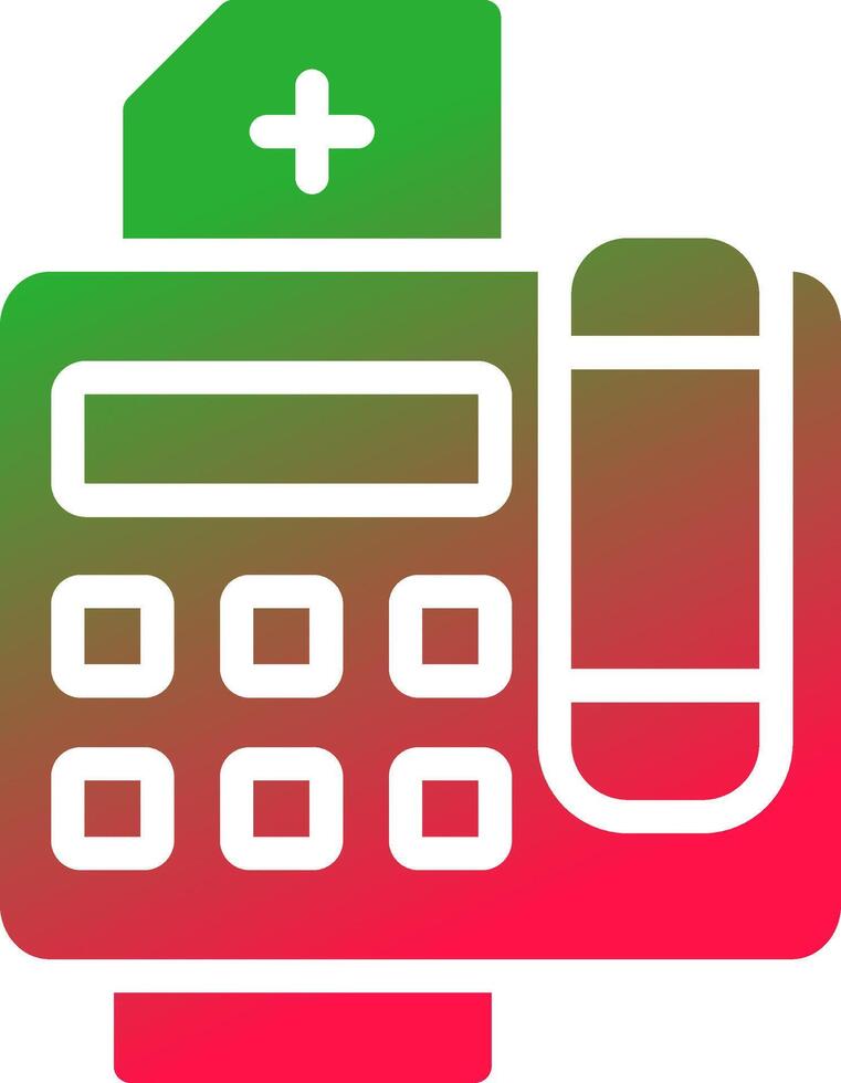 Fax Machine Creative Icon Design vector