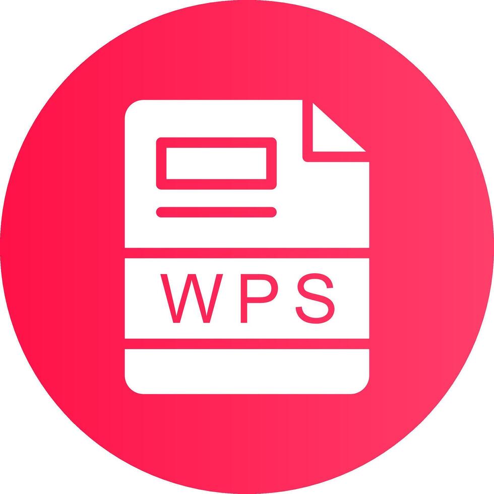 WPS Creative Icon Design vector