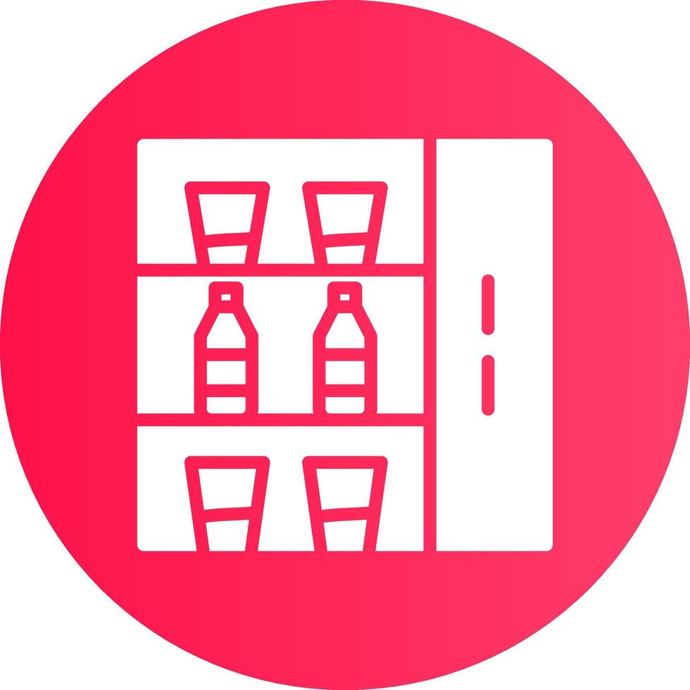 Vending Machine Creative Icon Design vector
