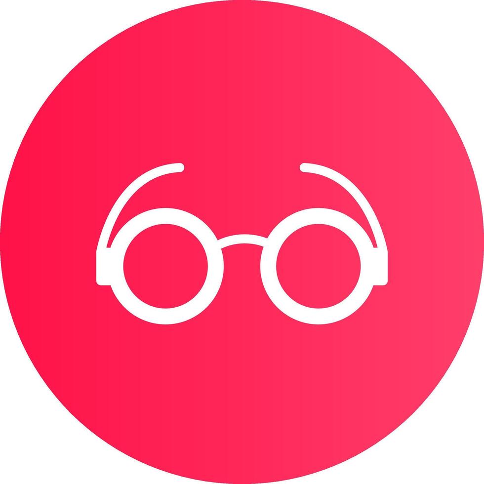 Glasses Creative Icon Design vector