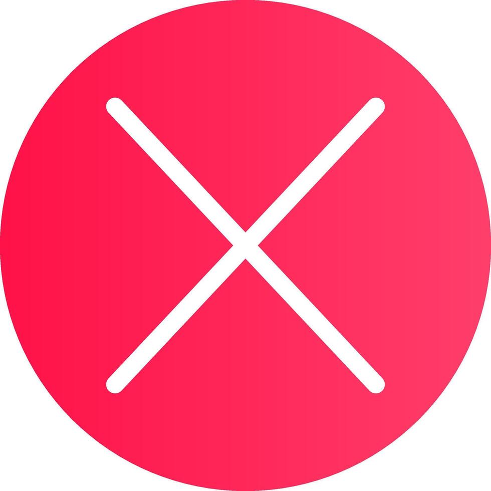 Crose Creative Icon Design vector