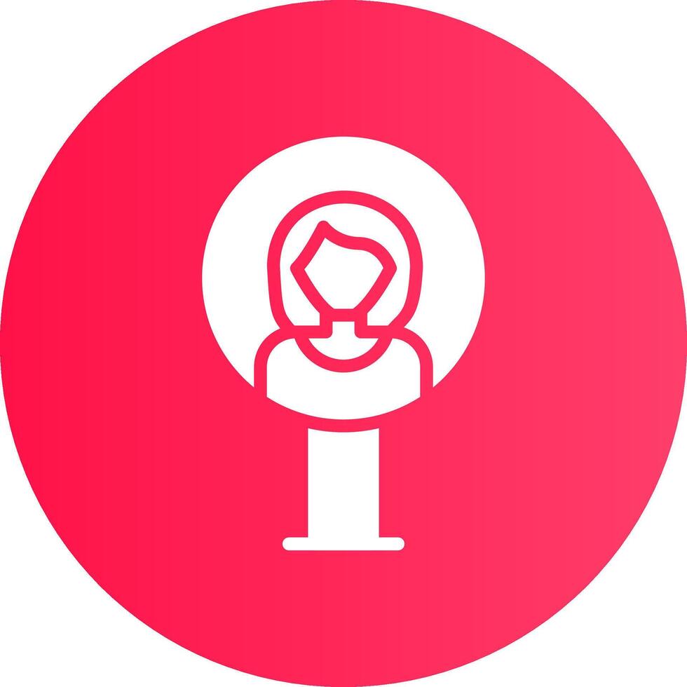 User Placeholder Creative Icon Design vector